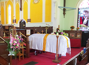 Funeral at St. Thomas, Millbrook